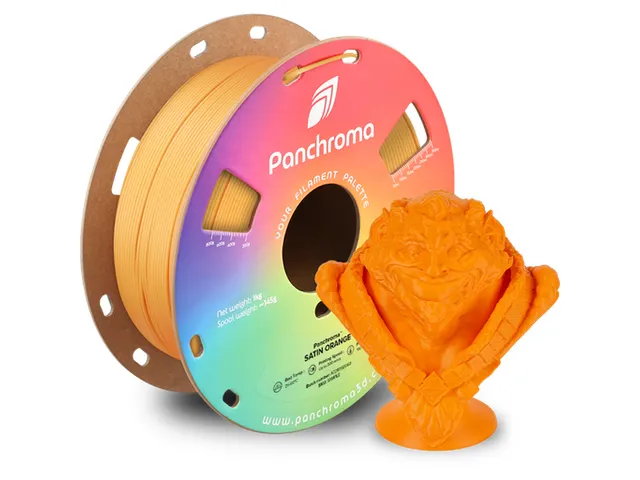 PLA Satin 1,75mm Oranje 1kg Panchroma 3D Filament