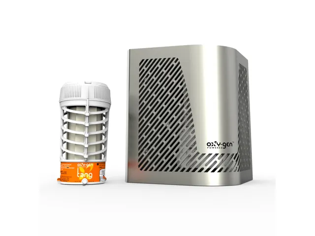 Luchtverfrisser Dispenser 432004 Euro Oxy-Gen anti-vandal RVS