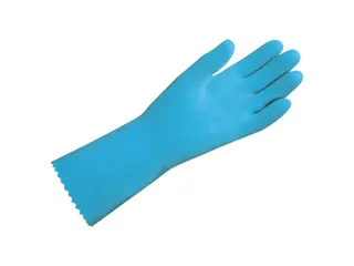 Mapa Jersette 30031 huishoudhandschoenen, blauw, maat 7, 50 paar - 1