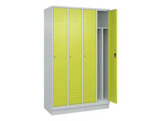 locker voor scheiding van kleding,HxBxD 1950x1200x500mm,4vak - 2
