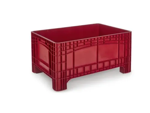 container met grote capaciteit,HxLxB 580x1200x800mm,354l,PE,rood