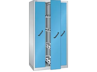 verticale kast,HxBxD 1950x1000x695mm,3uittrekwanden - 1