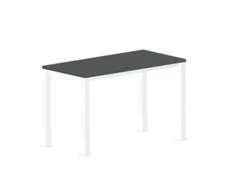In hoogte verstelbaar bureau,HxBxD 720-840x1200x600mm,MS-donkergrijs - 2