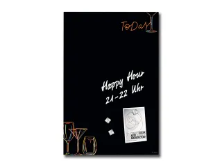 Glas-magneetbord Sigel Artverum Drinks mat. 400x600x15mm - 1
