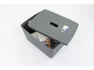 Opbergbox Kangaro 28 liter PP antraciet - 6