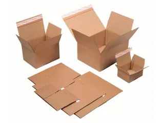 Quickbox Verzenddoos verstelbare hoogte 460x309x300mm Bruin 10 stuks - 4