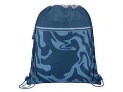 Gymtas Coocazoo Breaking Waves reflecterend zakje met rits aan voorzij