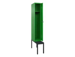 locker met bank,HxBxD 2120x300x815mm,1vak,vak B 300mm,draaigrendel