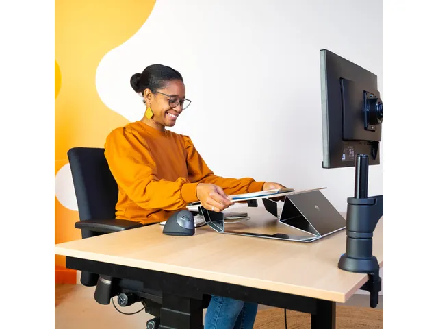 R-Go Tools Read2Write Documenthouder R-Go ergonomisch Mat acryl