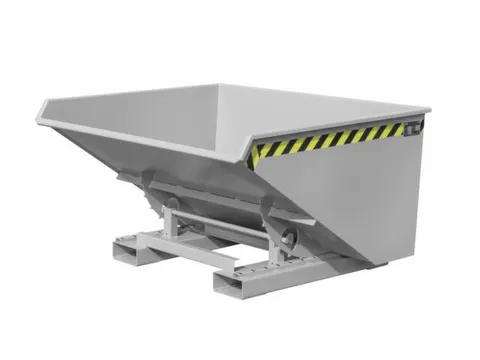 Kiepbak voor spaanders,HxLxB 835x1260x1570mm,0,9m³,draagverm. 1000kg