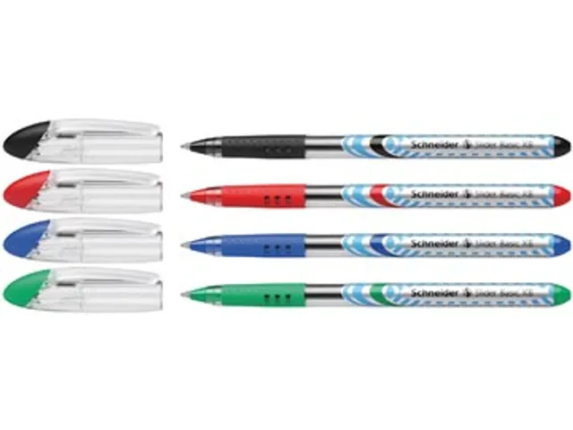 Slider Basic Xb Balpen Etui Assorti kleuren 4 stuks