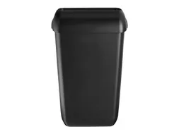 Afvalbak 441452 kunststof mat zwart 23 liter