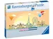 Puzzel Ravensburger Een dag in Parijs 1000 stukjes
