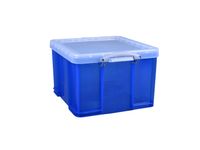 Opbergbox Really Useful 42 liter 520x440x310 mm transparant blauw