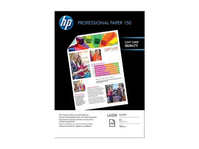 Laserpapier Hp Cg965A 150 Gram A4 Glans Wit 150Vel