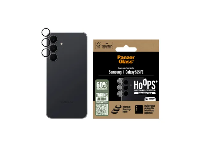 PanzerGlass Hoops Camera Lens Protector Transparent Samsung Galax