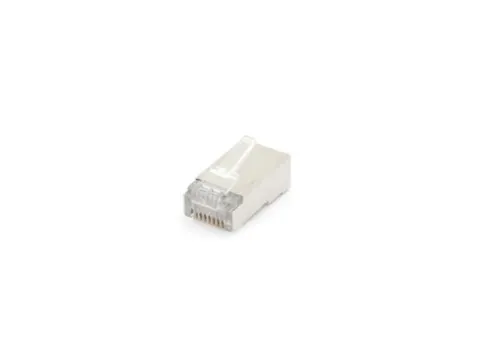 Modulaire Plug RJ45 8P8C Voor Ronde Afgeschermde Kabels