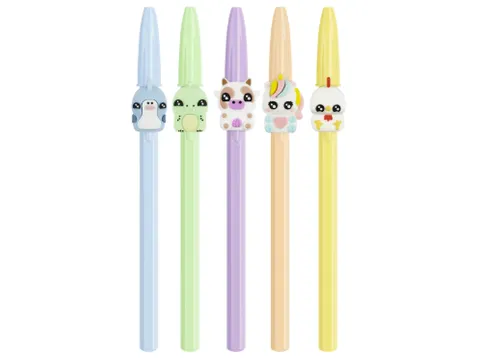 Stylo bille BIC Cristal figures animaux assorti