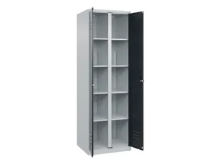 wasgoedverdeelkast,HxBxD 1850x600x500mm,vak B 300mm,draaigrendel - 2
