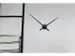 Wandklok NeXtime dia. 70cm zwart 'Hands'