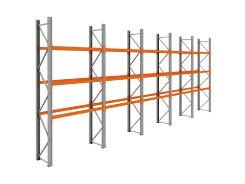 palletstelling,basis+4xaanbouw,HxBxD 3990x9725x750mm,vakl. 3000kg