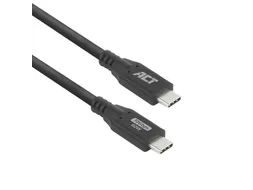 Kabel ACT USB-C 3.2 GEN.2 M/M zwart 2 meter