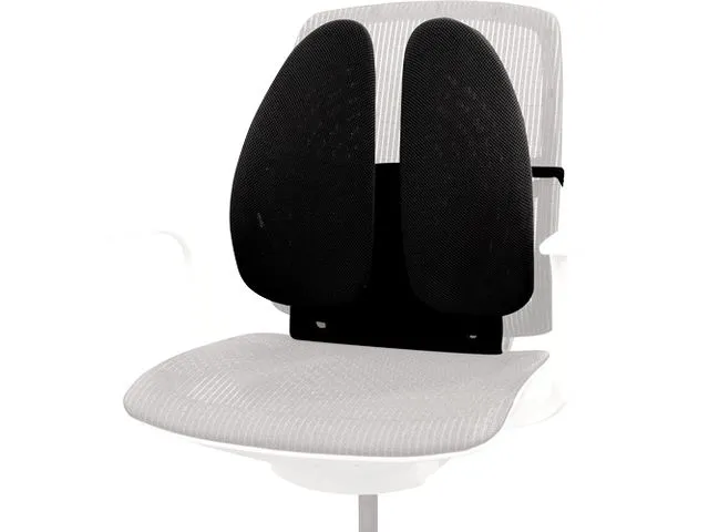 Back Angel Rugsteun Gaas Zwart