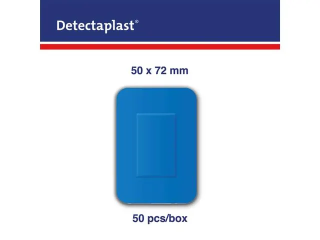 Pansement Detectaplast 8140 universal hydrofuge bleu 50x72mm 50pcs