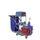 reinigingswagen,mopwringer,zakhouder,bak,emmer 2x15l/2x9l ROOD/BLAUW