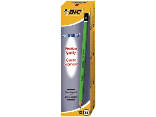 Potlood Bic Criterium 550 zeshoekig 2B