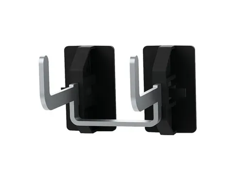 Dubbele Gereedschaphouder,V. Perfoplaat,2Haakuitvoeringen,Incl. Houder