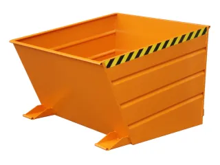 kiepbak,HxLxB 890x1445x1200mm,1m³,draagverm. 1500kg,RAL2000 - 1