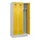 locker voor scheiding van kleding,HxBxD 1950x900x500mm,3vak
