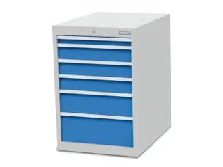 ladekast,HxBxD 819x555x736mm,6lade(n),volledig uittrekbaar - 1