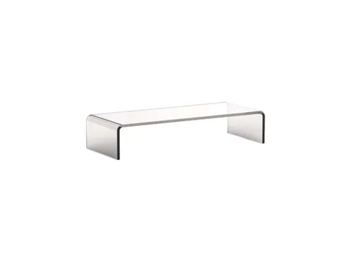 1951605 Monitorstandaard L acryl 50x19.8x10.1cm transparant