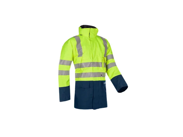 Veste de pluie Winseler 3073 Ignifugé Jaune/marine Taille S