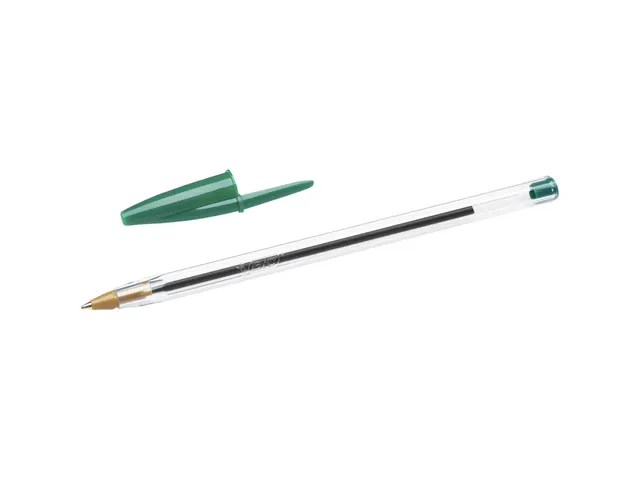 Balpen Bic Cristal medium groen