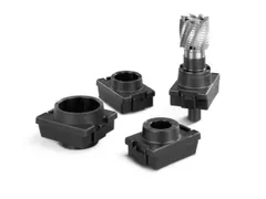 CNC-gereedschapsinzetelement,ISO 50,HxBxD 70x100x115mm,ABS,zwart