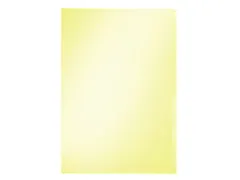 L-map Leitz premium A4 0.15mm PVC geel