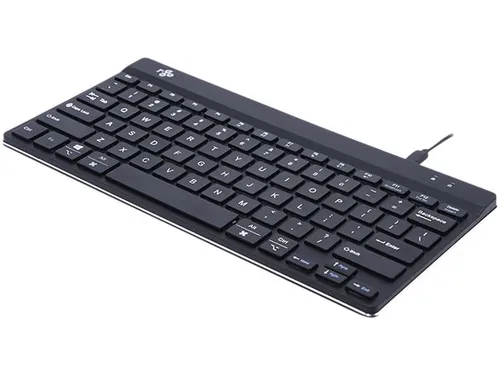 Toetsenbord R-Go Ergonomisch Compact Break QWERTY (US) Zwart