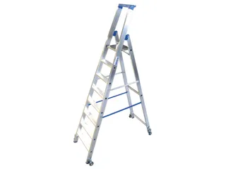 Verrijdbare Boktrap Aluminium L 2 71M 8Treden - 3