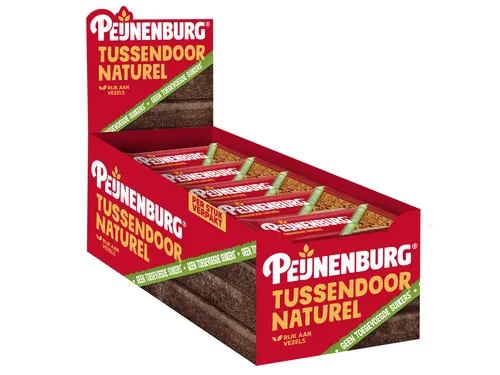 Koek Peijnenburg Tussendoor naturel zonder toegevoegde suikers 27 gram