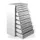 ladekast,HxBxD 1200x700x435mm,9lade(n),volledig uittrekbaar