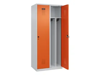 locker voor scheiding van kleding,HxBxD 1850x800x500mm,2vak - 1