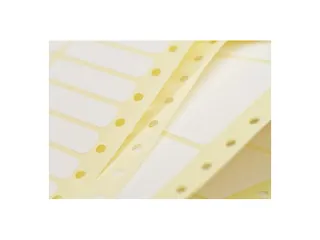 Etiket Avery Zweckform 5101 88.9x23mm 1-baans wit 6000stuks - 2