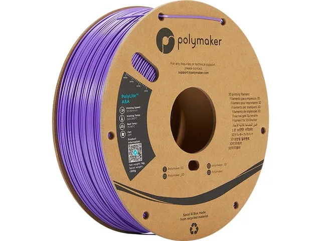 ASA 2,85mm PURPLE 1kg PolyLite 3D Filament