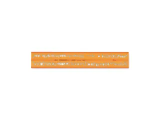 Lettersjabloon Standardgraph H-profiel middelschrift type B 10mm - 1