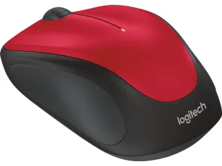 M235 Draadloos Muis Zwart Rood - 1