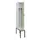 locker met bank,voor scheiding van kleding,HxBxD 2120x300x815mm,1vak