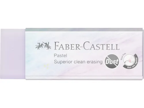 Gum Faber-Castell stofvrij pastel display 20 stuks assorti kleuren